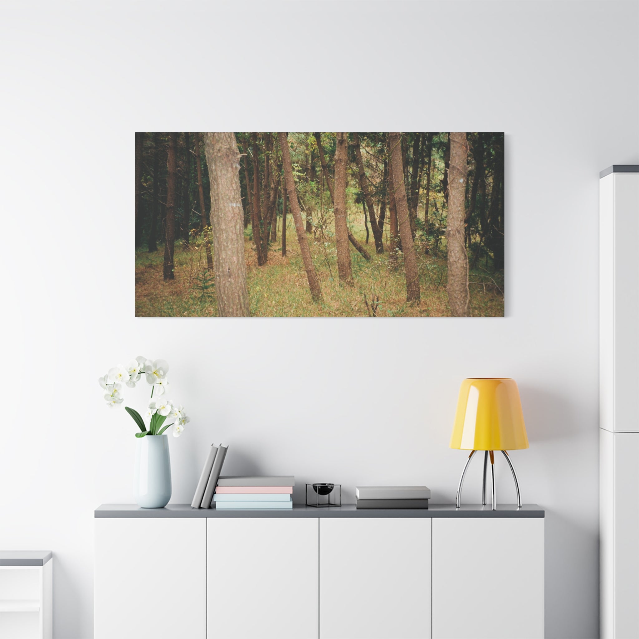 Jeju Gungdae Oreum Forest Canvas Print
