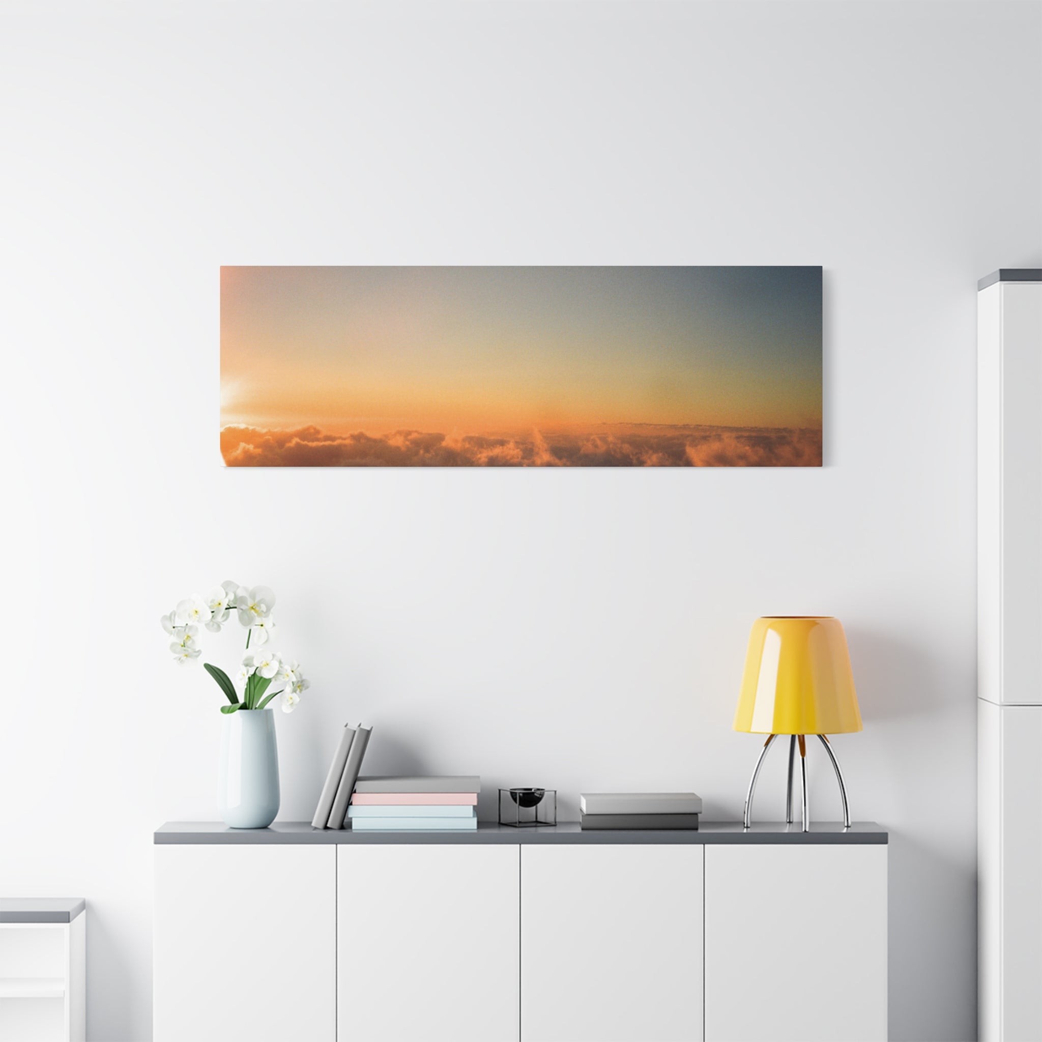 Jeju Hallasan New Year Sunrise Canvas Print