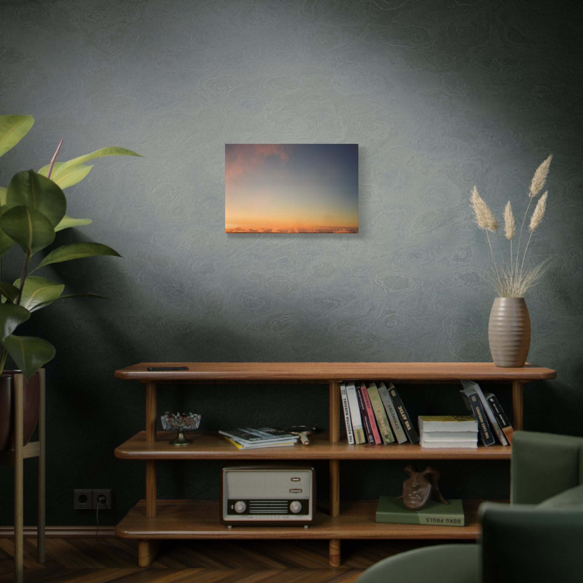 Jeju Hallasan New Year Sunrise Canvas Print