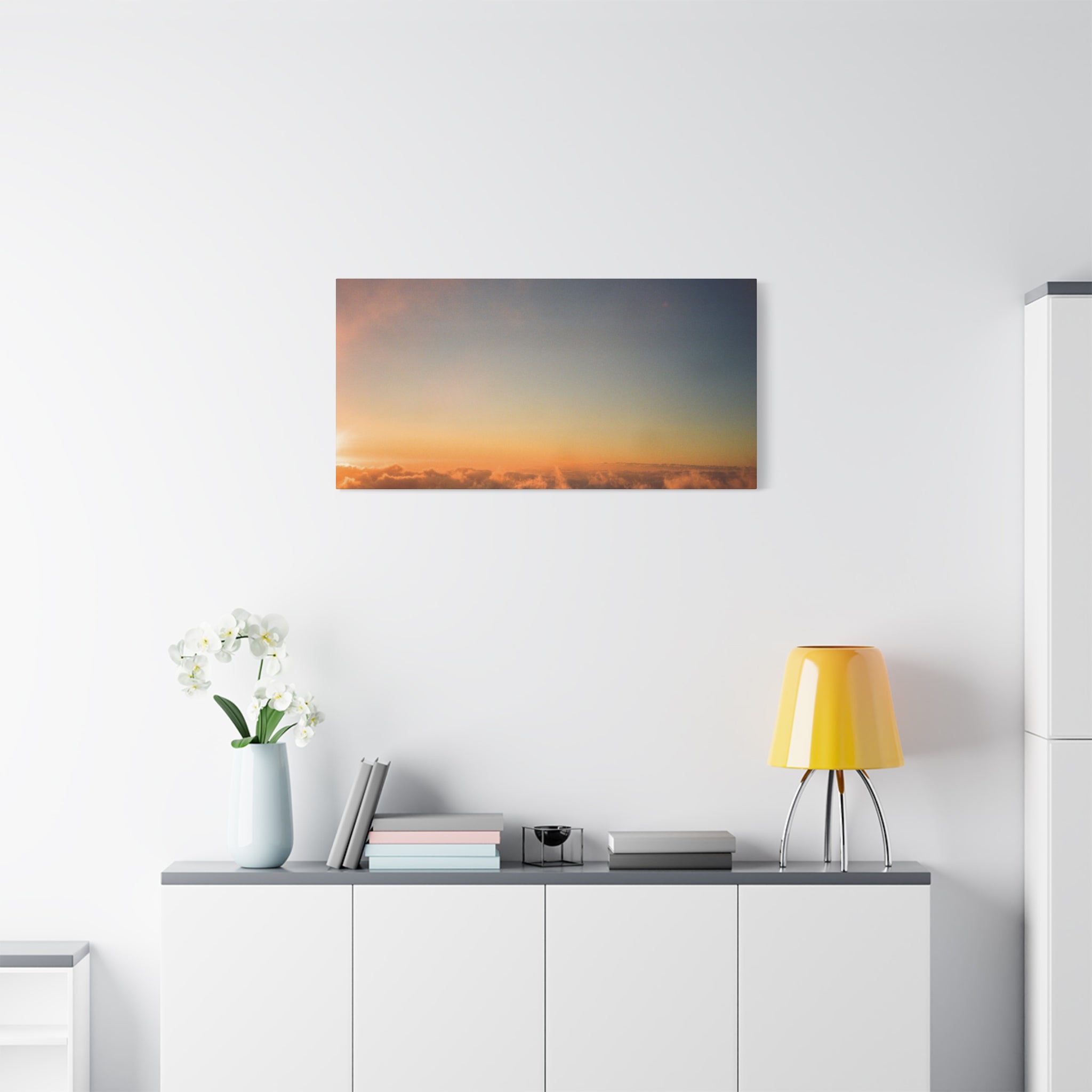 Jeju Hallasan New Year Sunrise Canvas Print