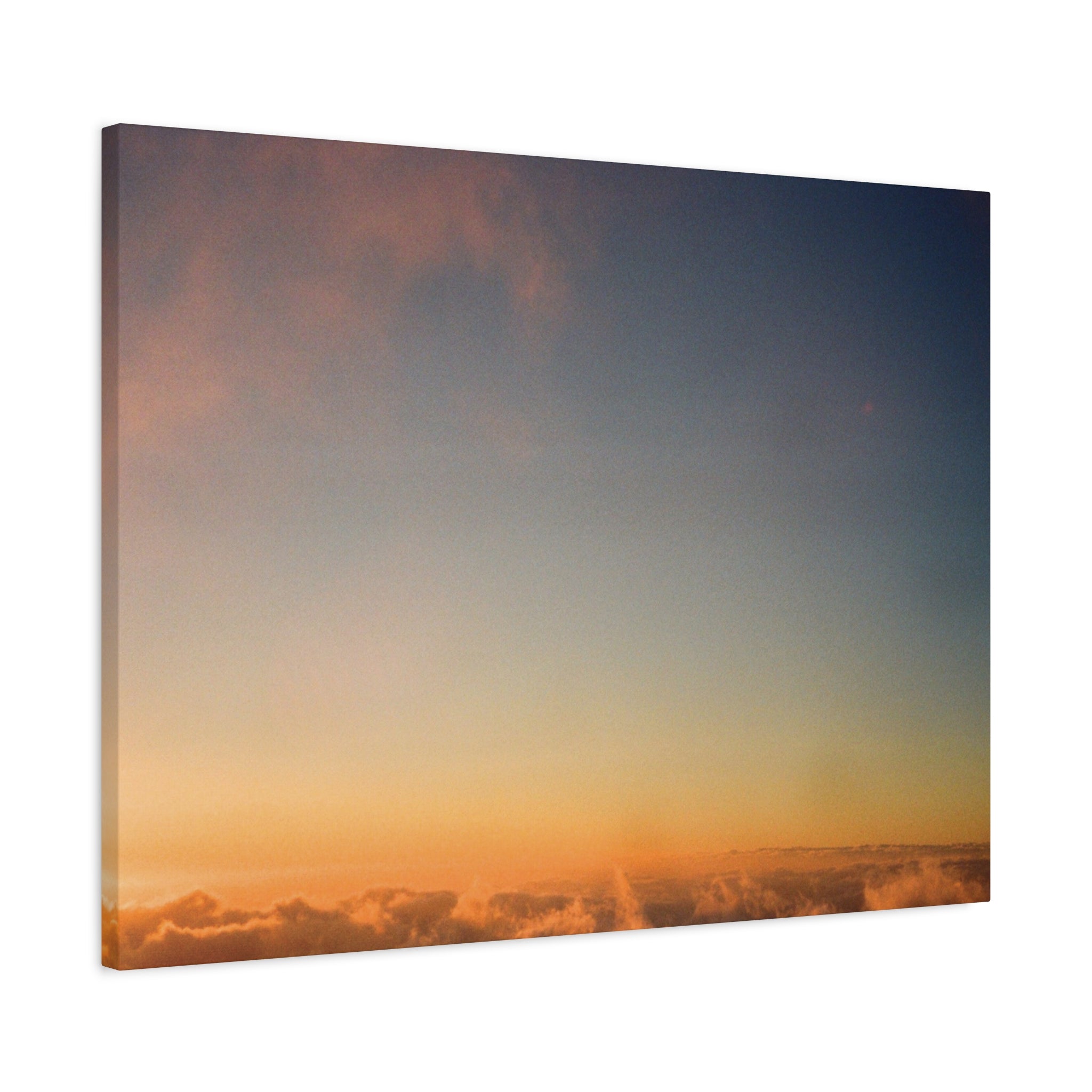 Jeju Hallasan New Year Sunrise Canvas Print