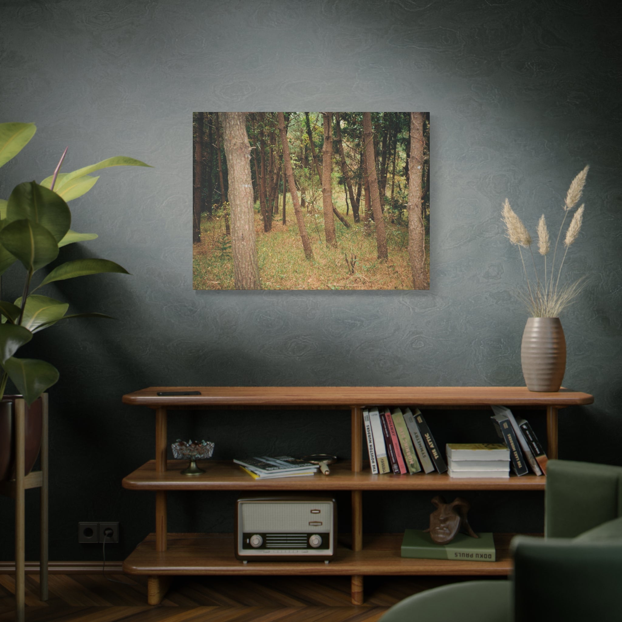 Jeju Gungdae Oreum Forest Canvas Print