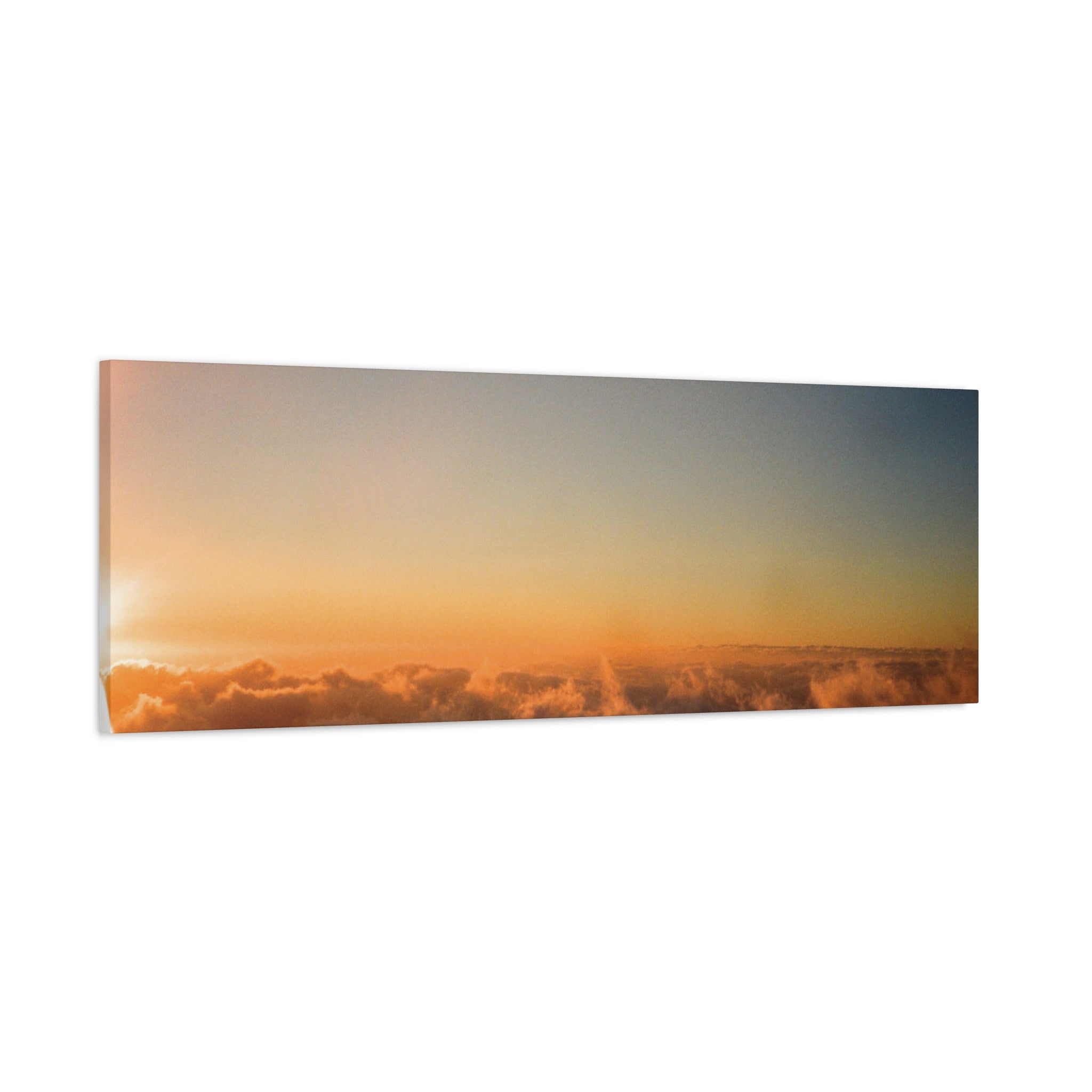 Jeju Hallasan New Year Sunrise Canvas Print