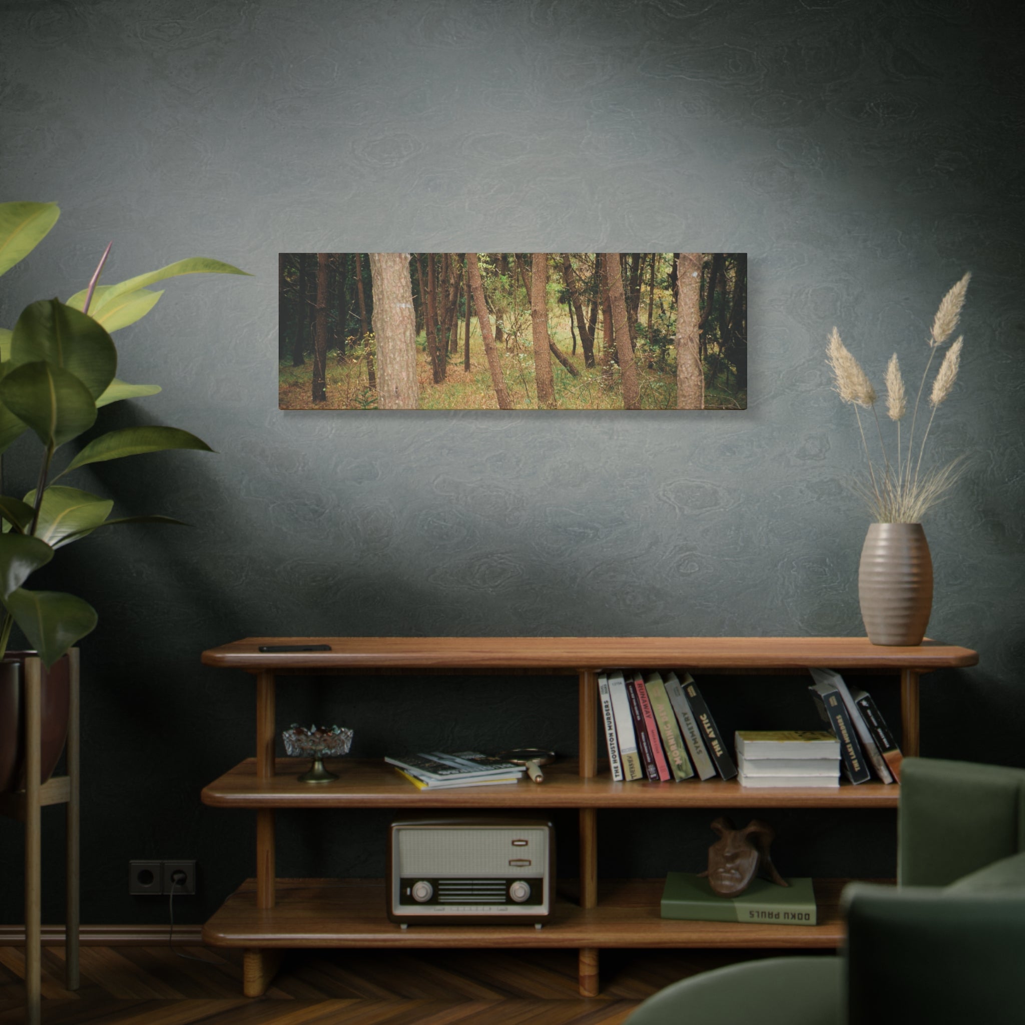 Jeju Gungdae Oreum Forest Canvas Print