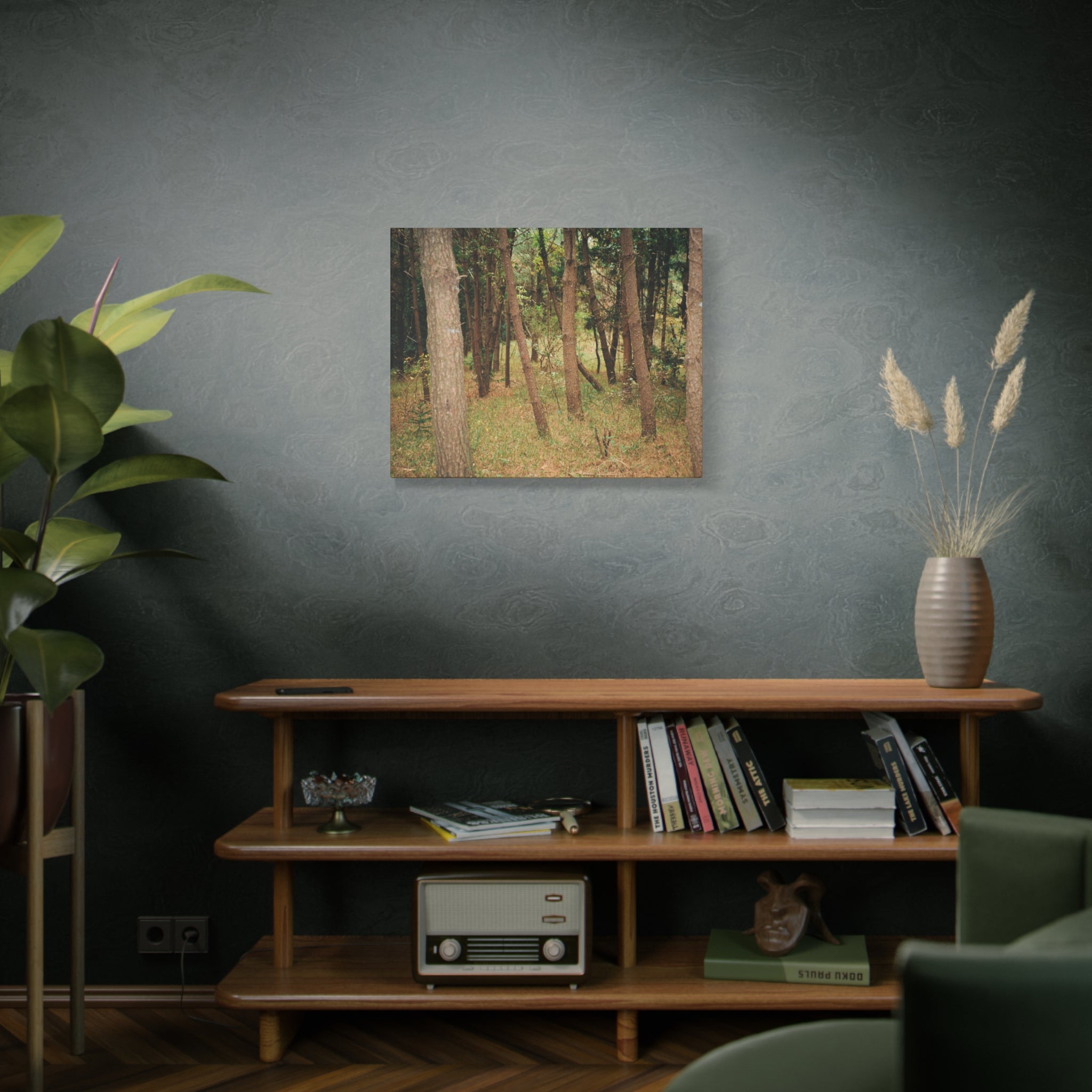 Jeju Gungdae Oreum Forest Canvas Print