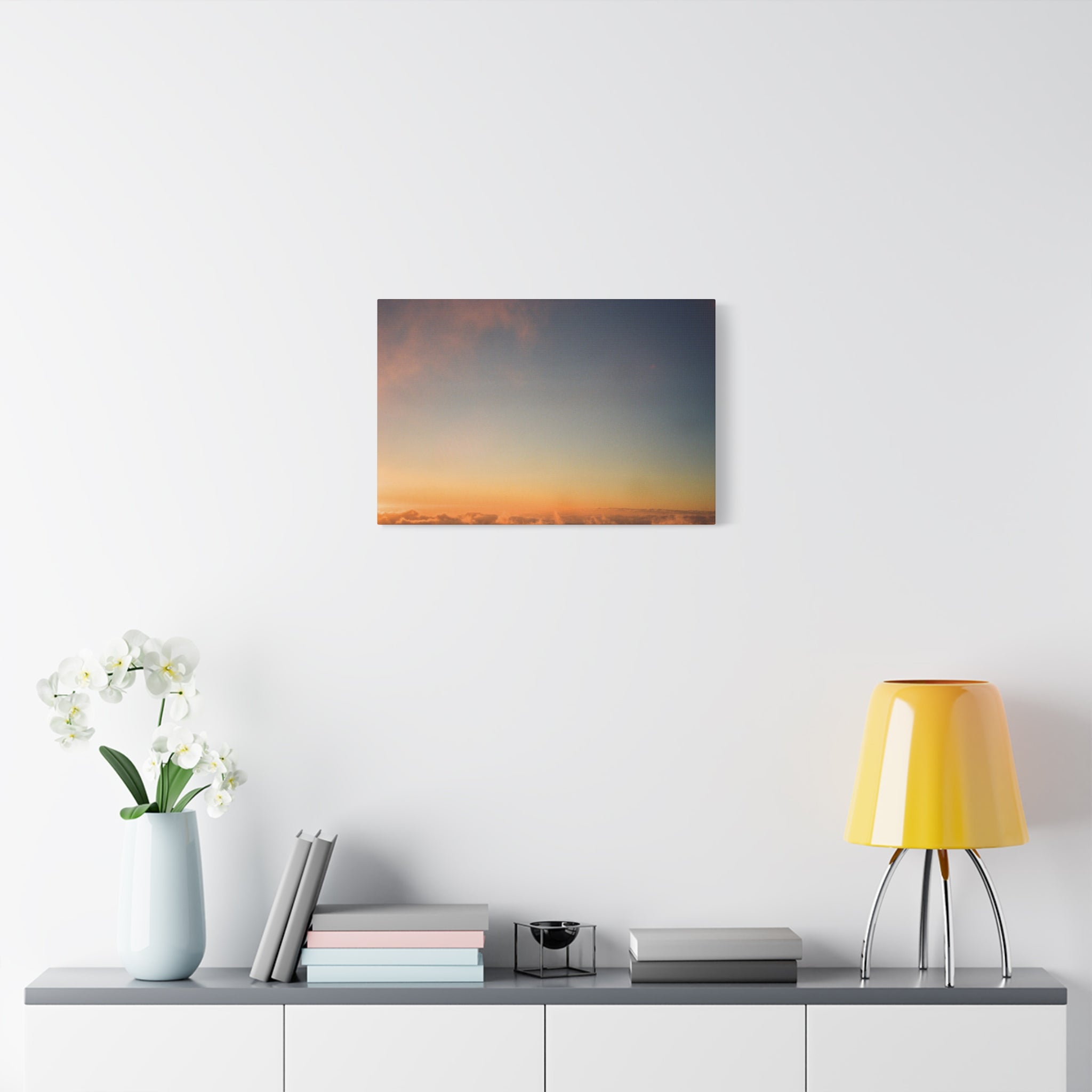 Jeju Hallasan New Year Sunrise Canvas Print