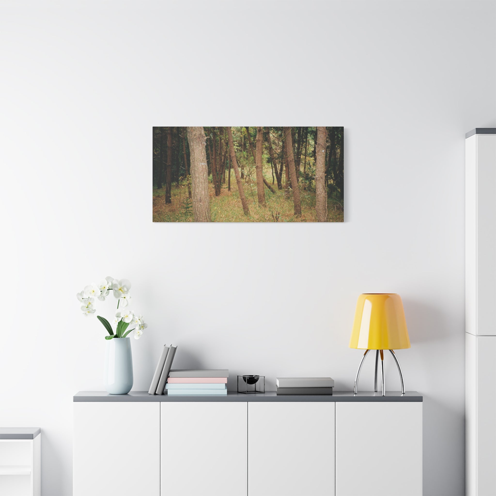 Jeju Gungdae Oreum Forest Canvas Print