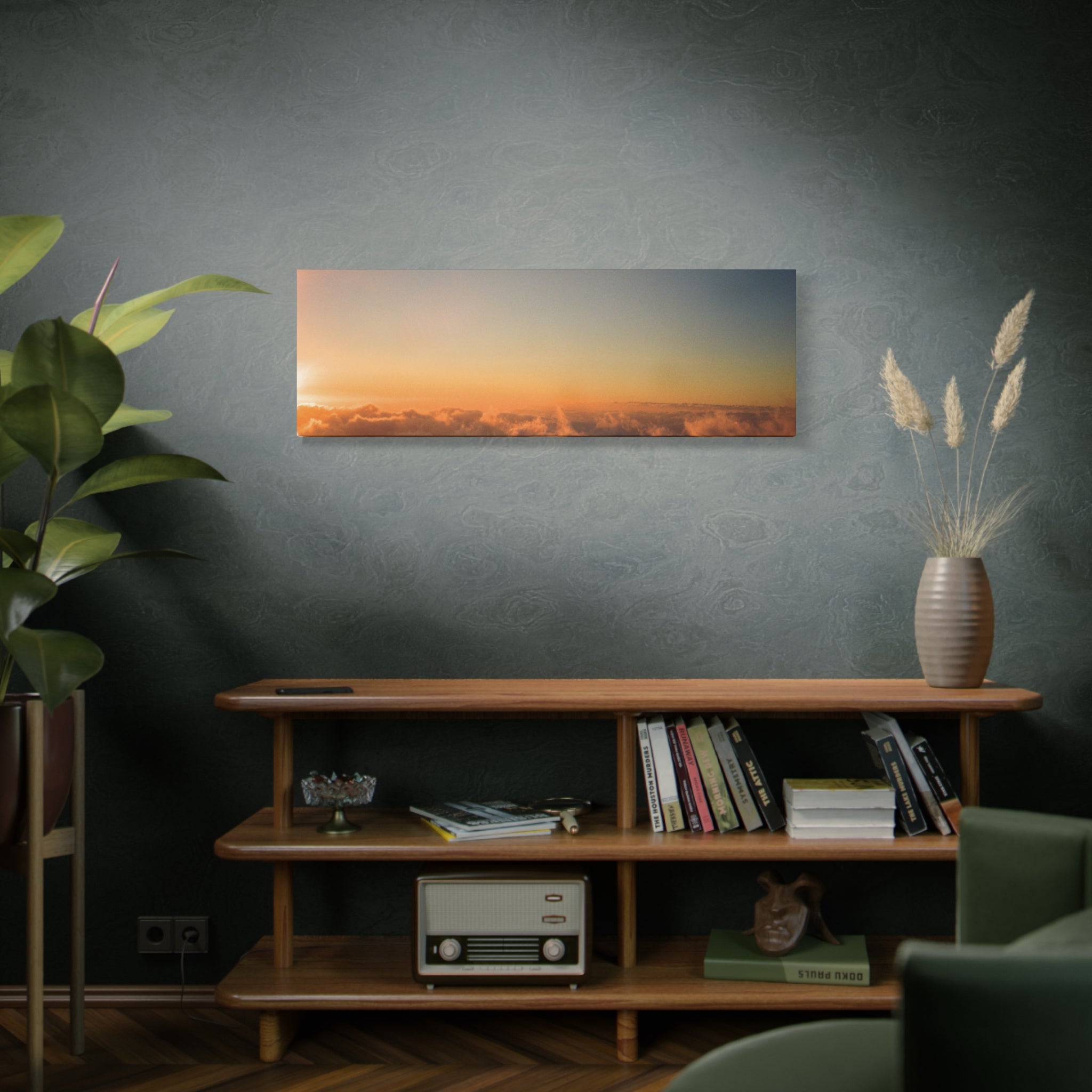 Jeju Hallasan New Year Sunrise Canvas Print