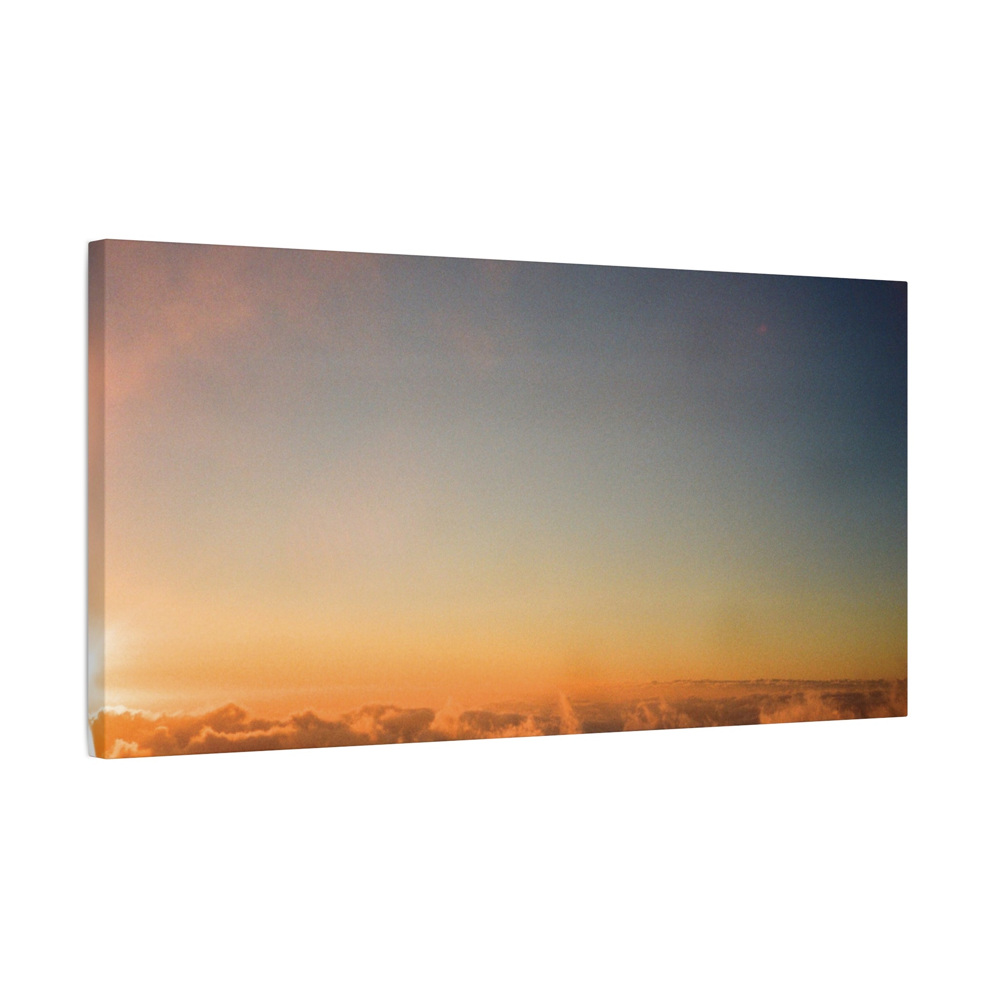 Jeju Hallasan New Year Sunrise Canvas Print