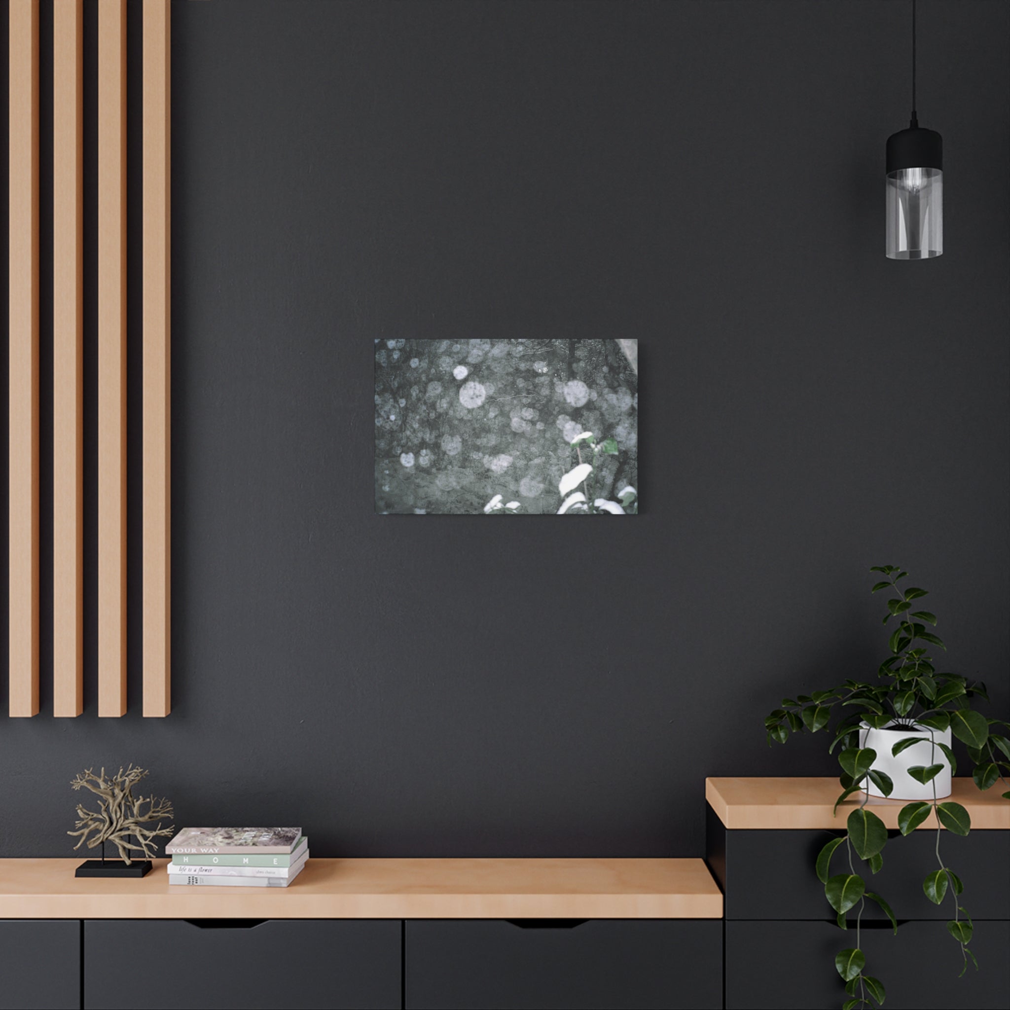 Jeju Snowy Gotjawal Forest Canvas Print