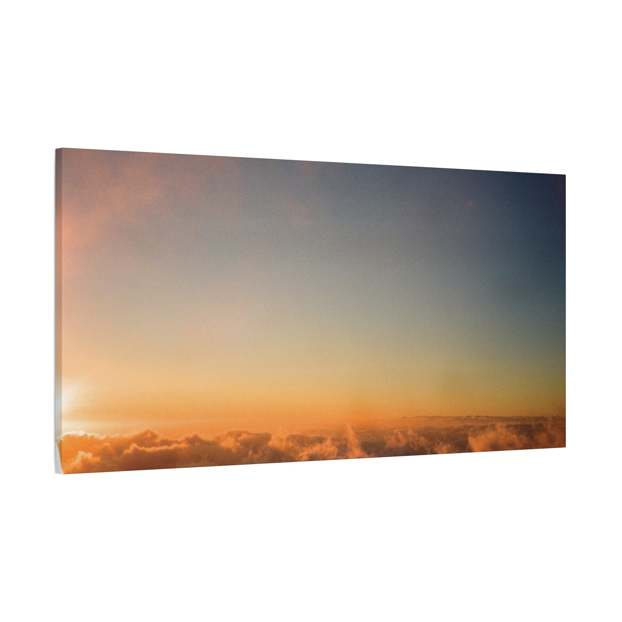 Jeju Hallasan New Year Sunrise Canvas Print