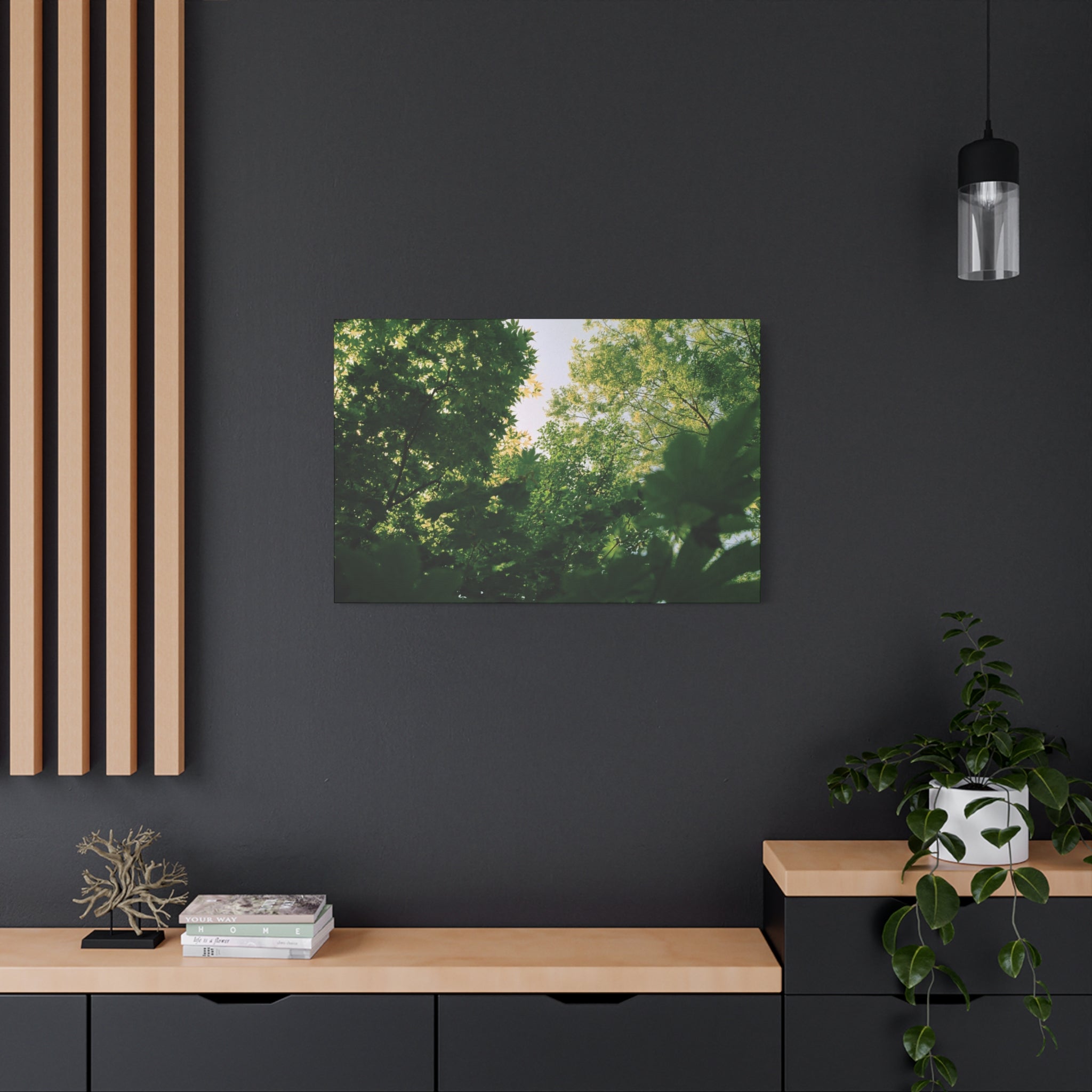 May Maple Leaves Canvas Print