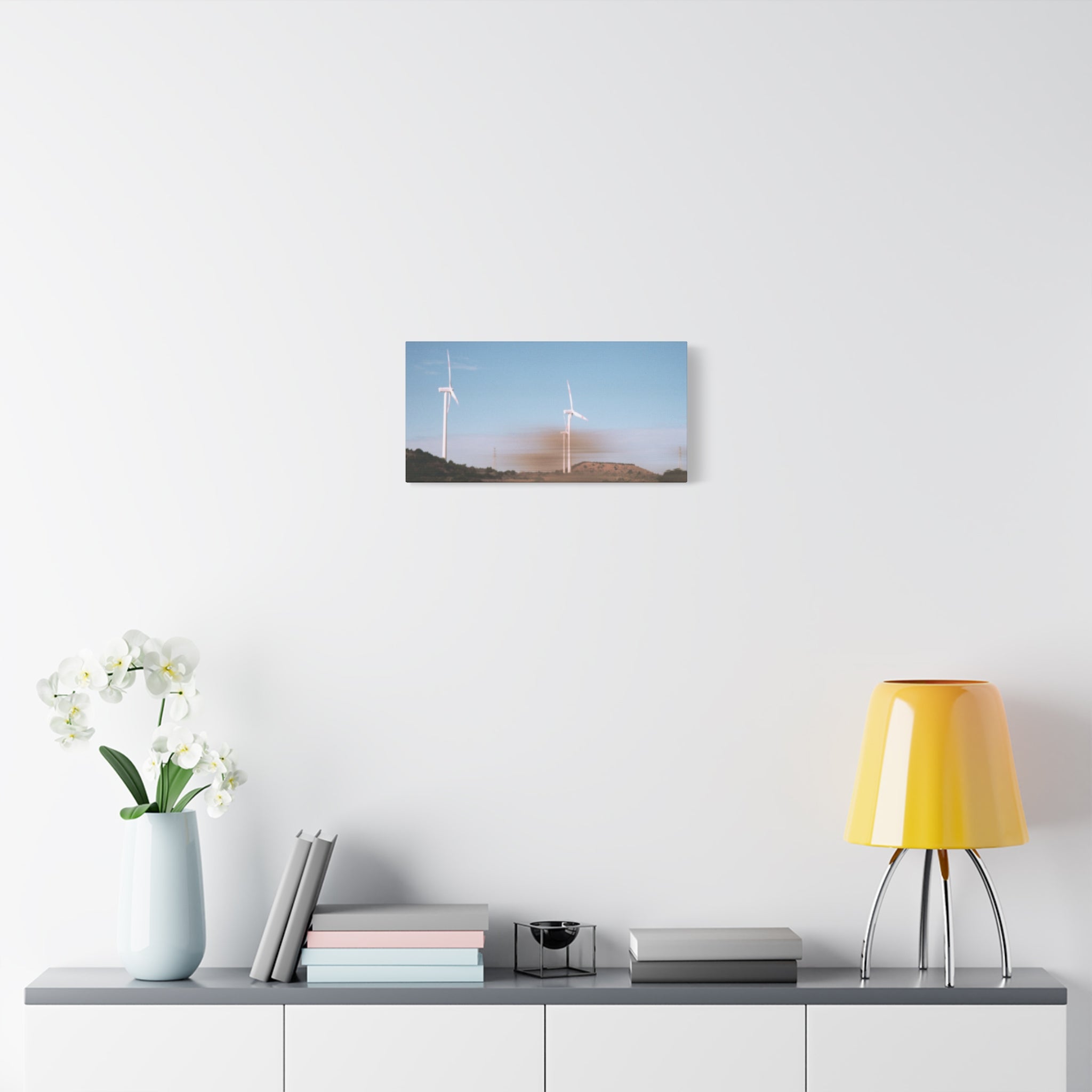 Jeju Winter Silver Grass Canvas Print