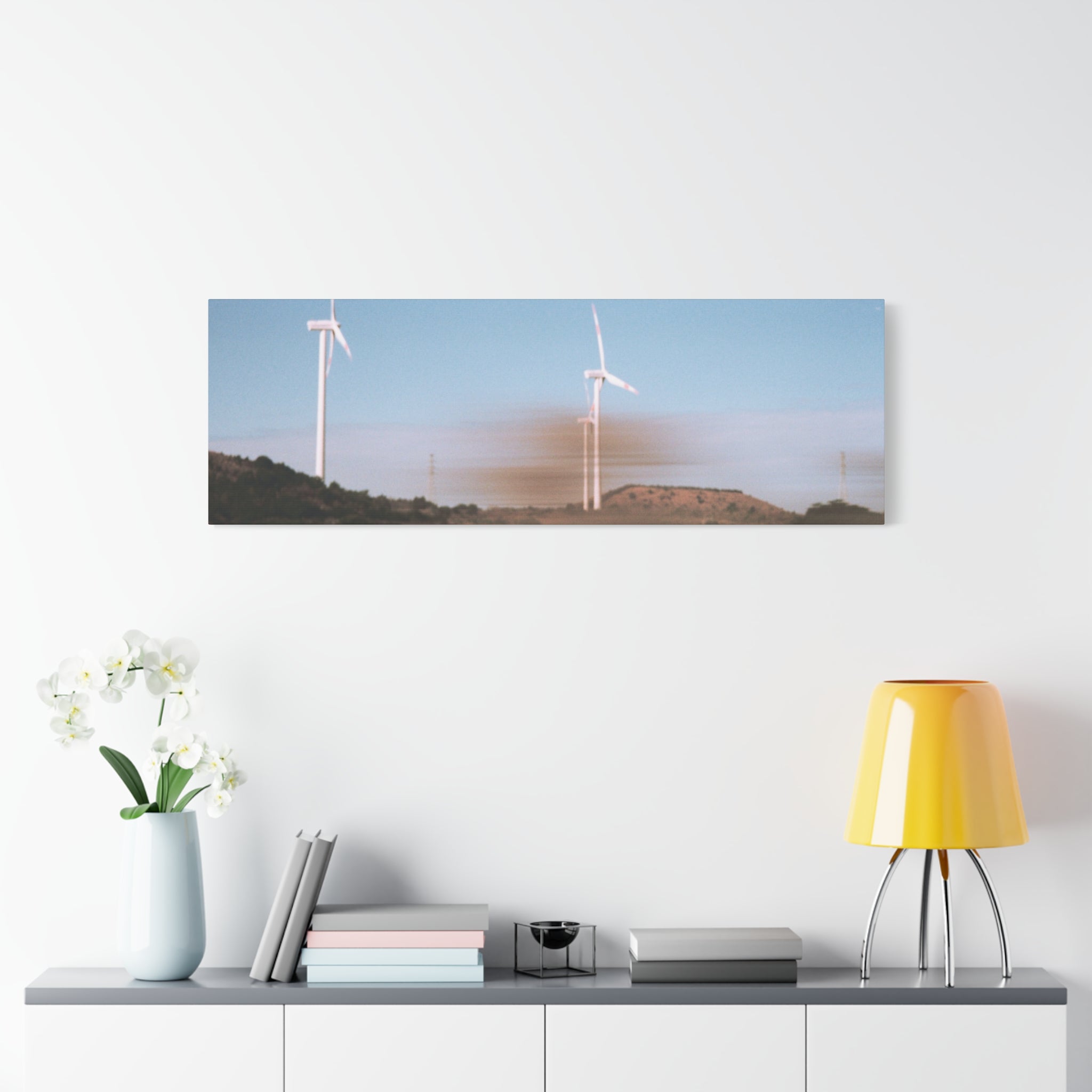 Jeju Winter Silver Grass Canvas Print