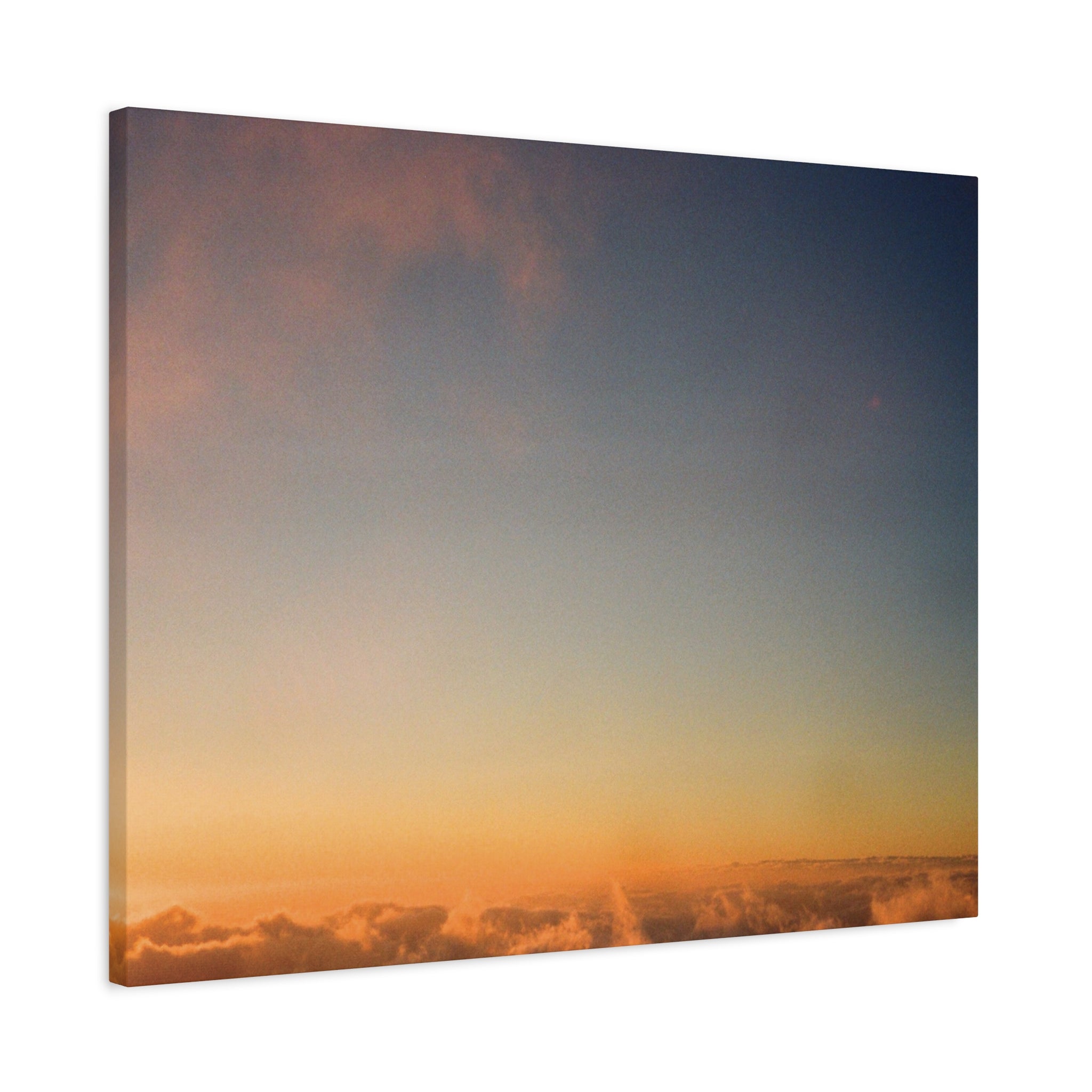 Jeju Hallasan New Year Sunrise Canvas Print