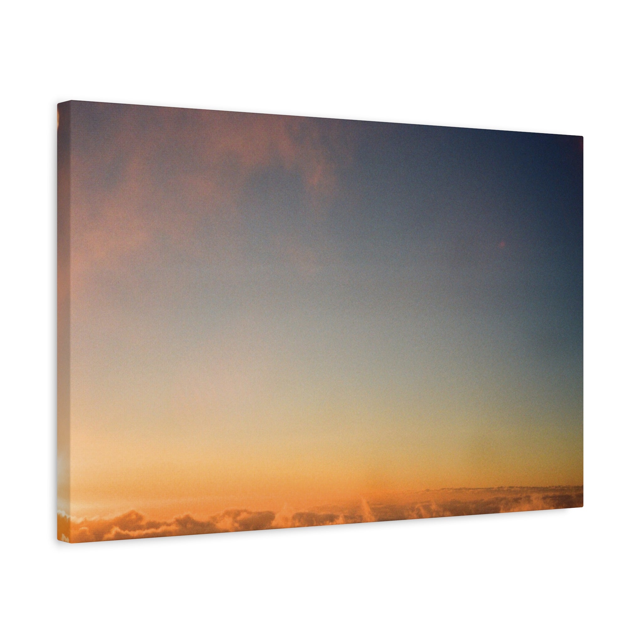 Jeju Hallasan New Year Sunrise Canvas Print