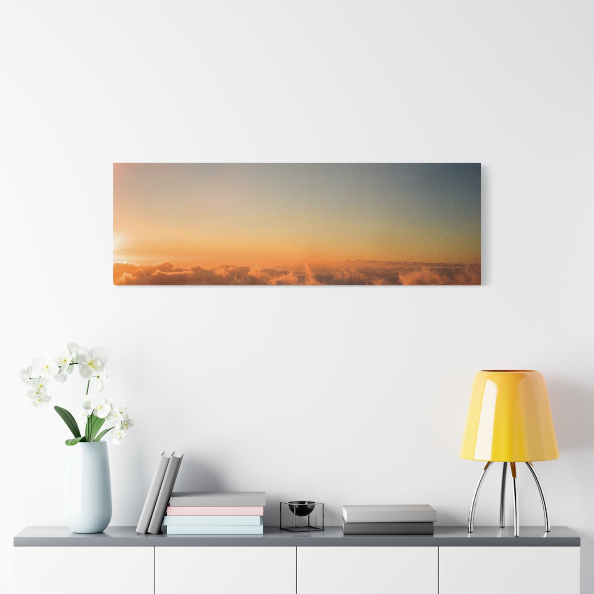 Jeju Hallasan New Year Sunrise Canvas Print
