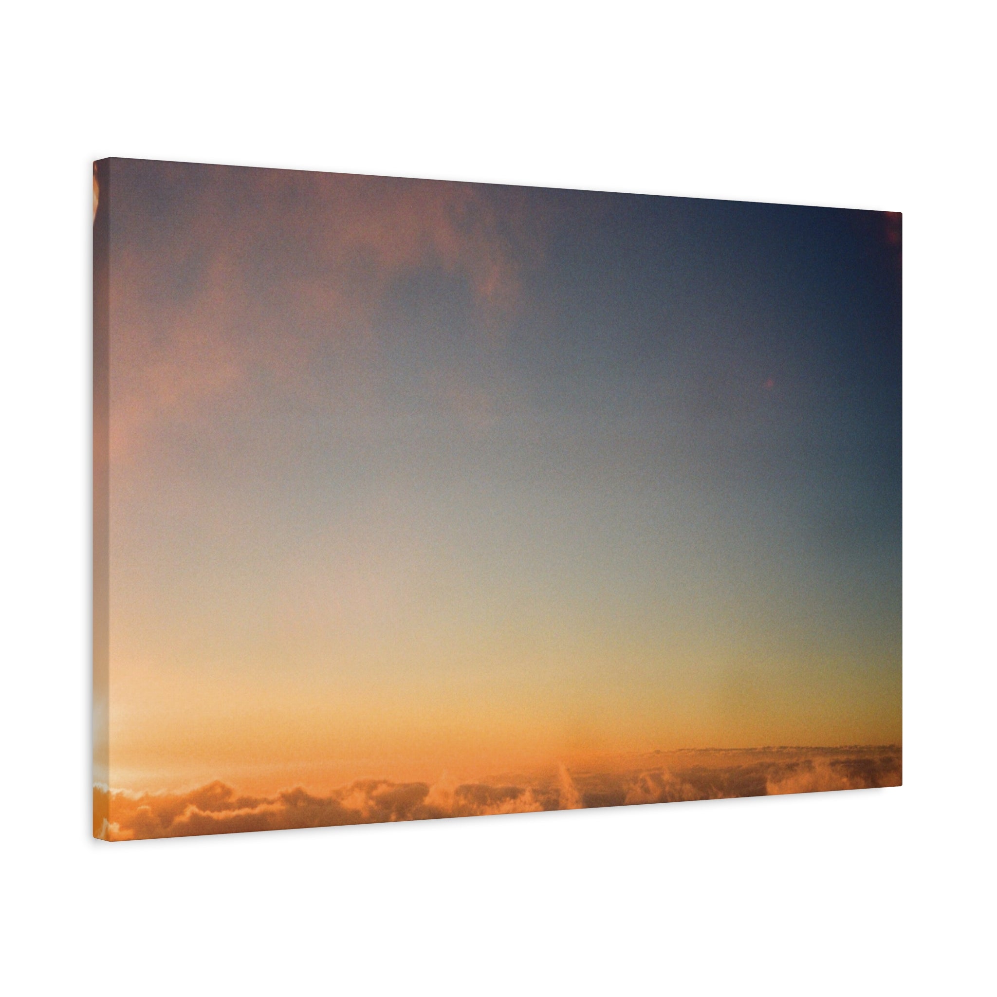 Jeju Hallasan New Year Sunrise Canvas Print