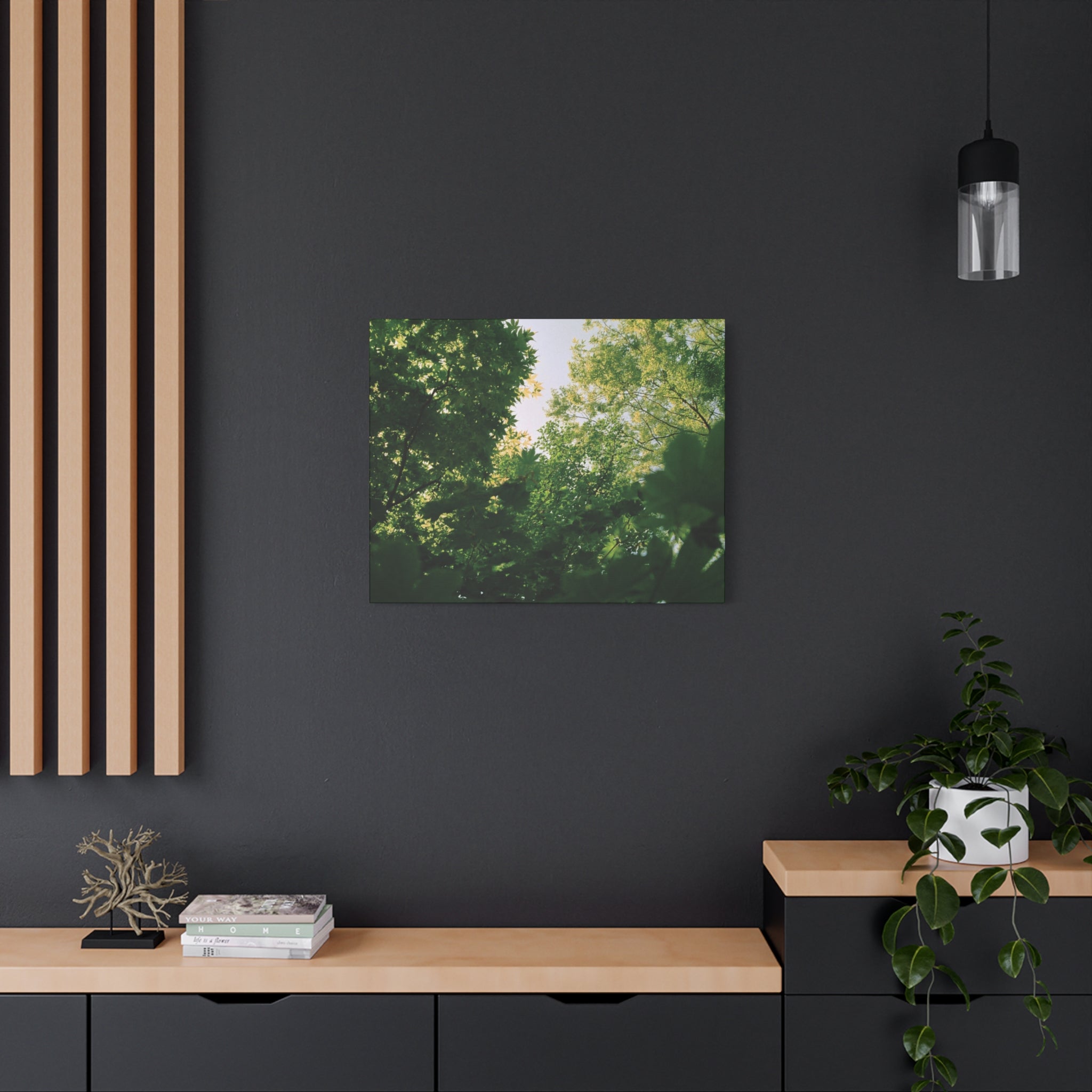 May Maple Leaves Canvas Print