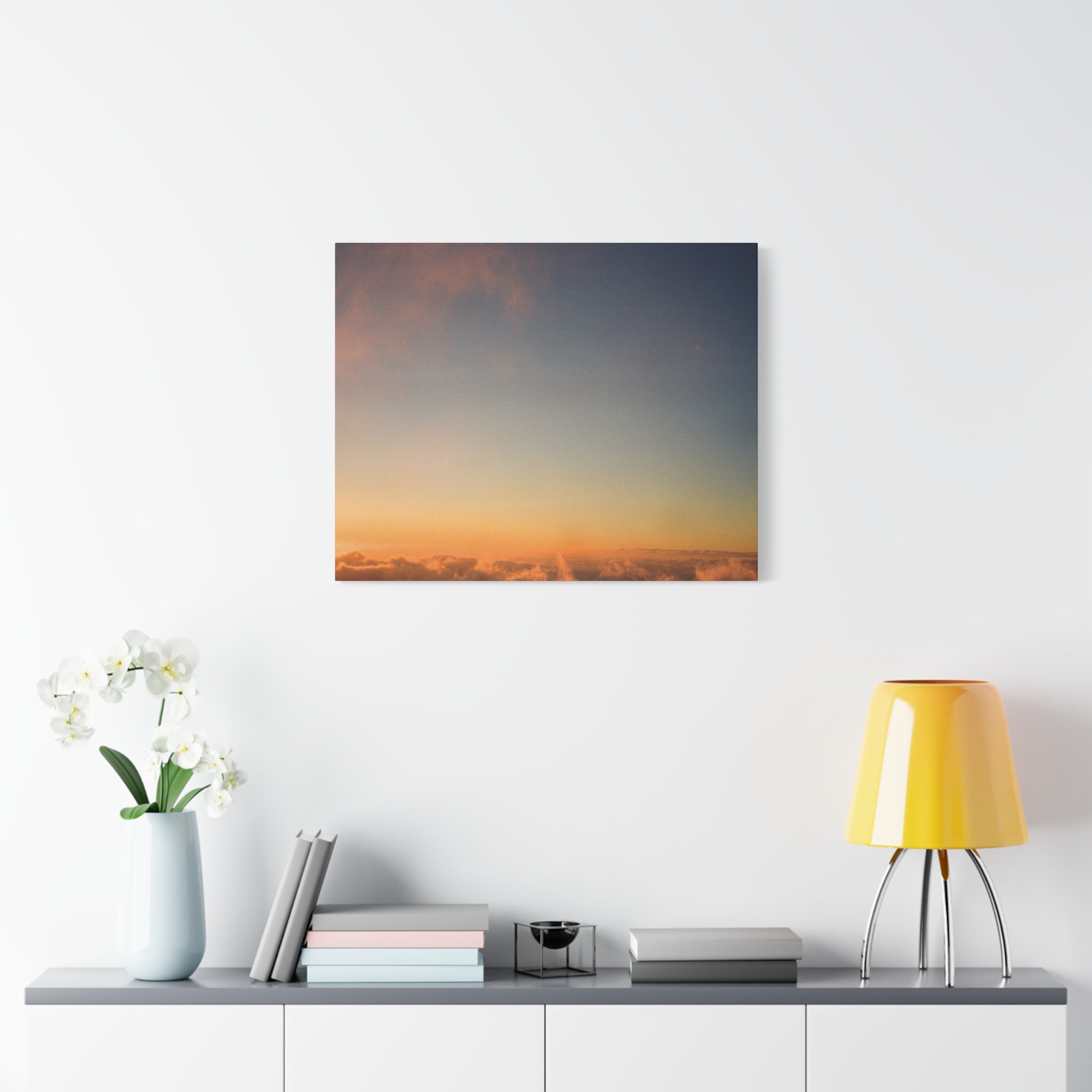 Jeju Hallasan New Year Sunrise Canvas Print