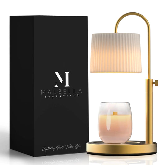 Elysian Adjustable Candle Warmer Lamp with Timer - Versatile Height and Dimmer Settings