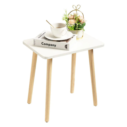 FORAOFUR Side Table Small End Table Accent Table Living Room Bedroom Balcony Office Modern Side Table Bedside Table Home Decor Small Table for Small Spaces Small Coffee Table Easy Assembly