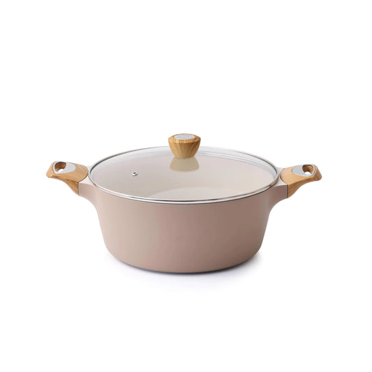 SENSARTE Elegance Ceramic Stock Pot 4.5 Qt - All Stove Compatible