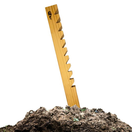 Worm Wrangler 5000: The Ultimate Worm Hunting Device Worm Grunting Stick Worm Caller Made for Effortless Bait Collection Gardening Soil Aeration and Family Fun